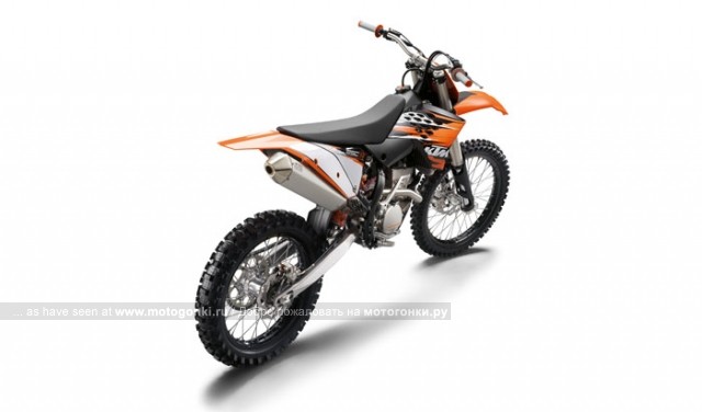 KTM 
250 SX-F (2009) вид сзади